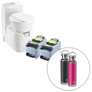 Dometic CTS 4110 Ceramic Cassette Toilet with extra Spare Cassette