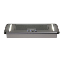 Camec 12V Flush Mount Range Hood With Twin Turbo Fans & Led Strips