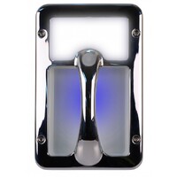 Camec LED Chrome Grab Handle with Blue Nigaht Light Function