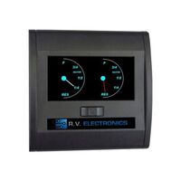 RV Electronics Double Tank LCD Water Tank Gauge