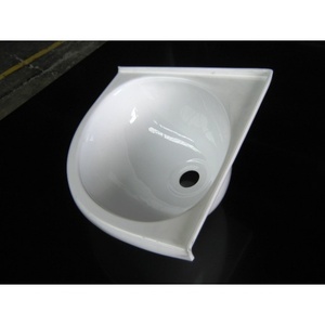 Camec 279 x 279mm Corner Acrylic Basin with 42mm Waste Hole