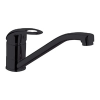 Camec Black Basin Mixer 220mm Spout