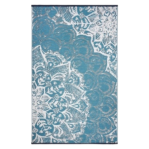 DLG Australia 90 x 150 cm Recycled Mat, Stunning Teal