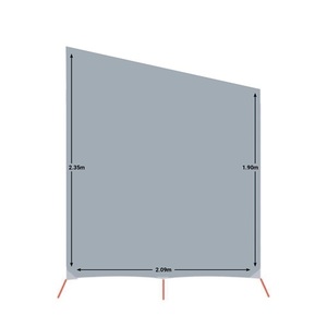 Supex End Wall Privacy Screen to suit Fiamma F45