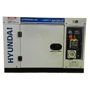 Hyundai DHY8700SE-LRS 8kVA AVR Diesel Portable Generator with 2 Wire Remote Start & 17 Litre Long Range Tank