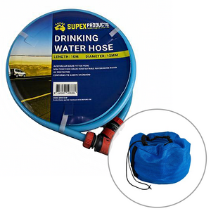 Supex 10-20m Coil Drinking Water Hose