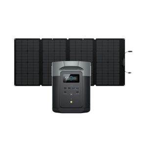 EcoFlow Delta 2 Max 2048Wh Portable Power Station Bundle with Solar Blanket