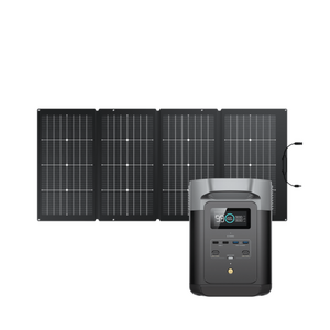 EcoFlow Delta 2 1024Wh Portable Power Station Bundle with 220W Solar Blanket