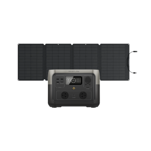 EcoFlow River 2 MAX 512Wh Portable Power Station Bundle with Solar Blanket