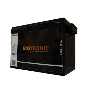 Exotronic 12V 200Ah Alpha Bluetooth Lithium Battery