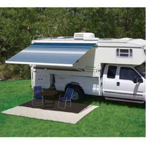 Carefree 12V Freedom White Casette / Blue Slate Fade Box Awning