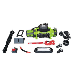 Hulk 4X4 Genesis 12500lb Synthetic Rope Recovery Winch