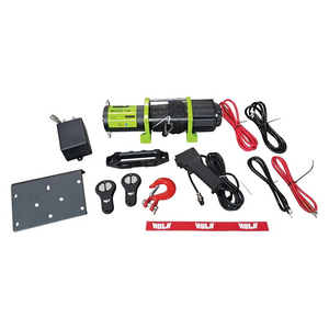 Hulk 4X4 Genesis 6000lb Synthetic Rope ATV UTV Winch