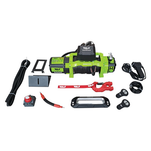 Hulk 4X4 Genesis 9500lb Synthetic Rope Recovery winch