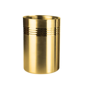 D-STILL 1.4L Double Wall SS Wine Cooler Gold Plated - Single