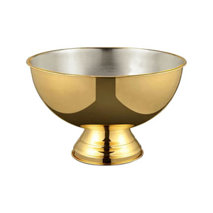 D-STILL Champagne Bowl 395 x 250mm Gold Plated - Single