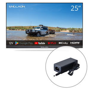 Englaon 25’’ Full HD 12V Smart TV With Chromecast & Bluetooth