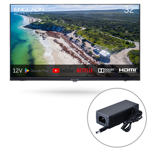 Englaon 32'' Full HD 12V Smart TV With Chromecast & Bluetooth & Google TV