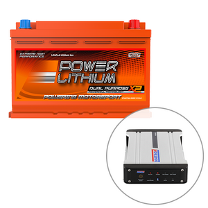 Power Lithium 60Ah 1400CCA Dual Purpose Lithium Starting Battery