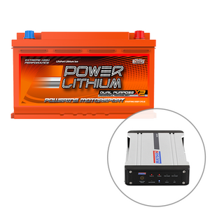 Power Lithium 80Ah 1600CCA Dual Purpose Lithium Starting Battery