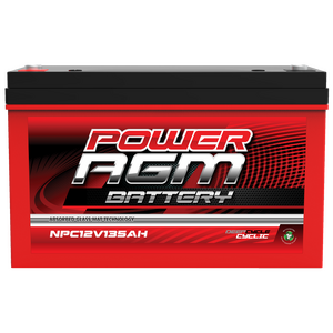 Power AGM 12V 135Ah Deep Cycle Battery