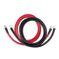 Renogy 8Ft 1AWG Inverter Cables for 3/8In Lugs