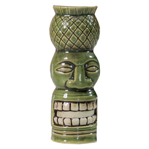 D-STILL Ceramic Pineapple Head Tiki Mug 540ml