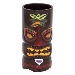 D-STILL Ceramic Coconut Palm Tiki Mug 600ml