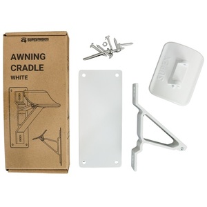 Supex White Awning Centre Support Cradle